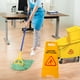 thumbnail image 5 of Mop Head Matthew Cleaning, resistente, de algodón azul comercial, 5 of 7