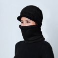 thumbnail image 3 of ketyyh-chn99 Bomber Safety Women's Trapper Hat with Sheepskin Earflap Warm Bomber Hat Winter hat with Pom Pom, 3 of 4