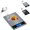 Silver, variant on Stainless Steel Kitchen Scale,Portable gram scale， Digital Display Shows Weight in g/kg/lb:oz/ml/fl.oz – for Cake Baking and Cooking(Black,15kg)
