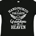 thumbnail image 4 of Inktastic Handpicked for Earth by My Grandpa in Heaven Angel Wings Boys or Girls Toddler T-Shirt, 4 of 5