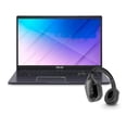 thumbnail image 1 of Combo Laptop Asus E510MA-BR1532W Intel Celeron-N4020 4GB 128GB HD W11H Azul + Audifonos Bluetooth., 1 of 5