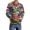 thumbnail image 5 of Flags Of All Countries Of The World 3d Sweatshirts Hoodie Fashion Casual Personality Men's Women Street Hoodie Pullovers Long Sleeve Comfortable Top, 5 of 6