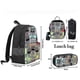 thumbnail image 2 of Game Time Capítulo 3 Critters sonrientes Mochila escolar Conjunto de tres piezas Mochila para estudiantes, 2 of 4