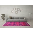 thumbnail image 3 of Ahgly Company Indoor Rectangle Persian Pink Traditional Area Rugs, 5' x 7', 3 of 4