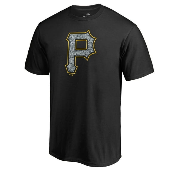 Men's Black Pittsburgh Pirates Static Logo T-Shirt