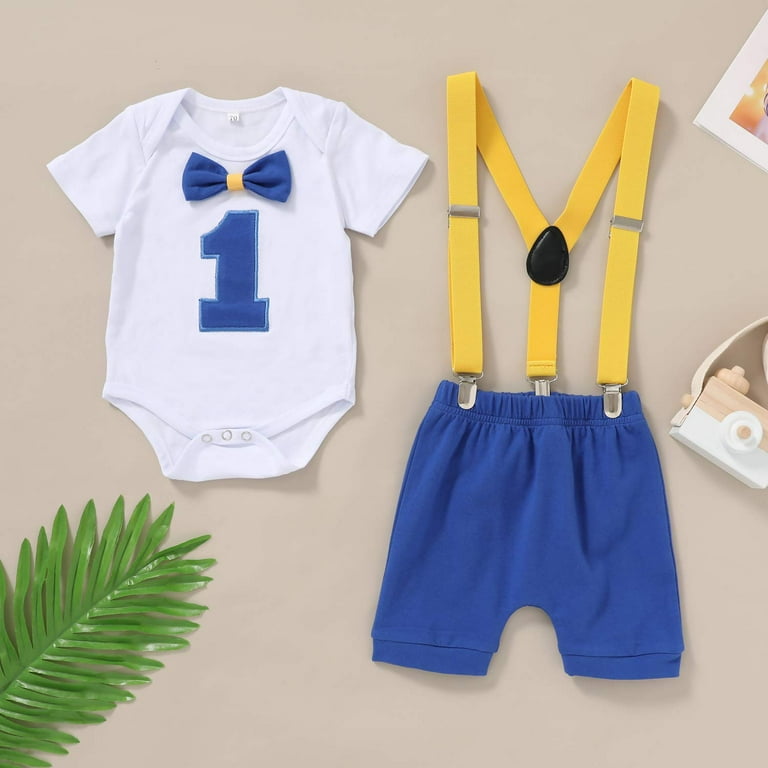 Cake smash deals outfit boy walmart