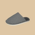 thumbnail image 4 of CHUMUD Women's House Slippers Plush Lined Winter Clogs - Cozy Striped Fleece Slippers with Durable Sole for Indoor Wear, 4 of 6