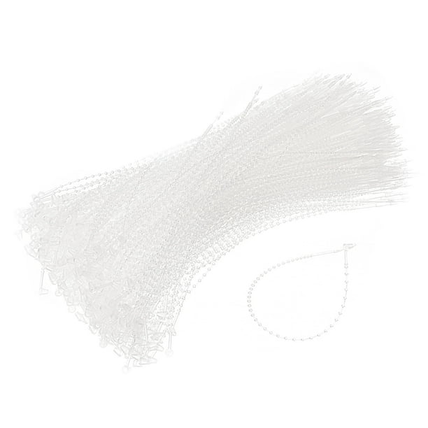 Uxcell Granular Snap Lock Pins Loop Price Tag Fastener Tags Ties clear