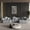 Gray, variant on 104" Loveseat Sofa, Modern Linen Sectional Sofa Cloud Couch for Living Room, Apartment, Office, Small Place, 2-Seat, Black Couch