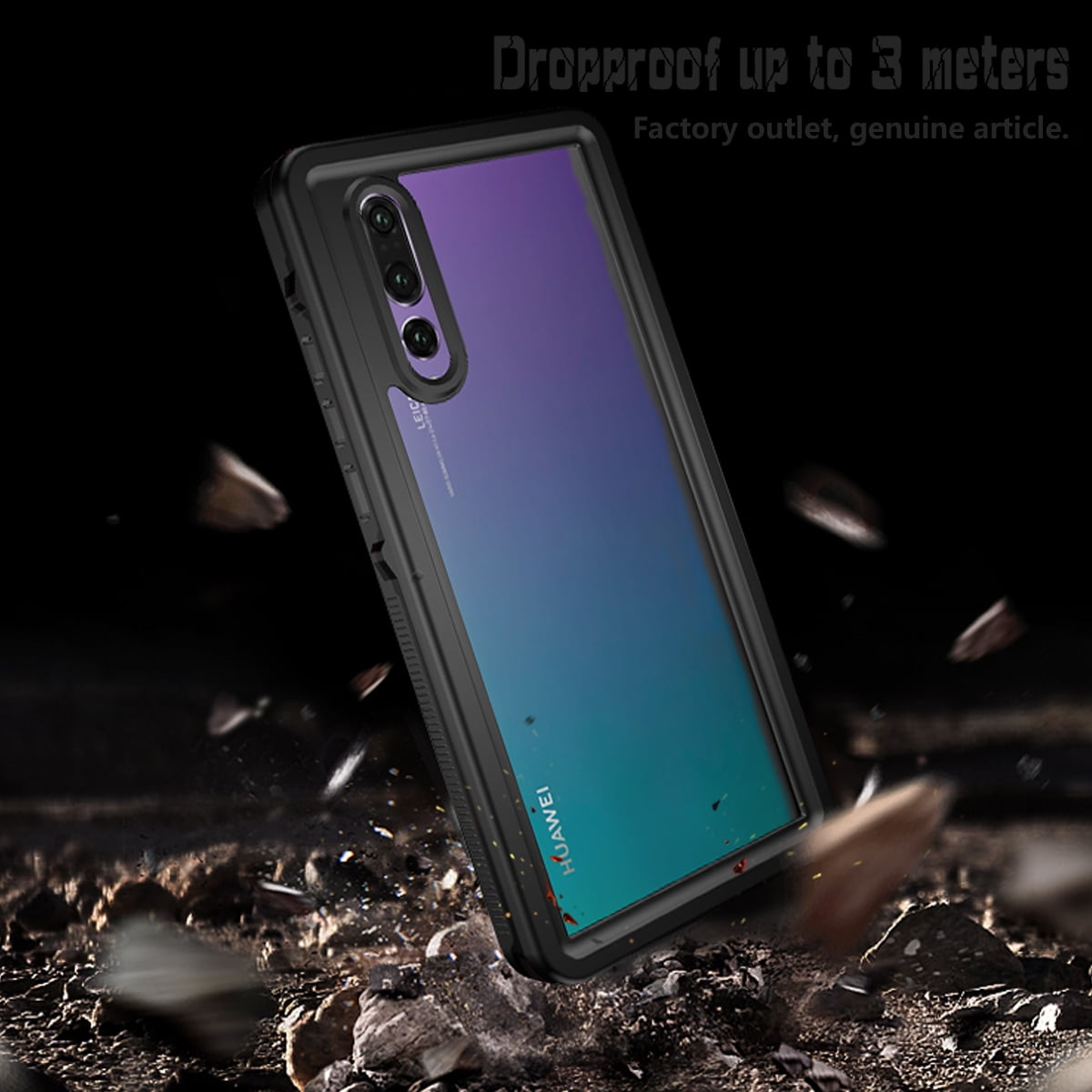 TORUBIA Waterproof Case Protective Shell For Huawei P30 Pro 360