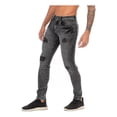 thumbnail image 3 of Jeans Mezclilla Stretch Snow Negro Demolición Skinny Hombre, 3 of 8