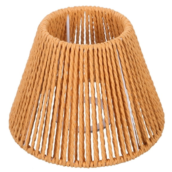 OFFIGAM Unique Coffee Paper Rope Lampshade Handcrafted for Pendant Light and Floor Lamp Use