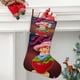 thumbnail image 2 of Strawberry Shortcakes (2) Tema: Calcetines de Navidad, fino lino blanco para colgar en escaleras y chimenea, decoración navideña para el hogar, regalo de Navidad. 45cm × 32cm, 2 of 5