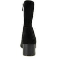 thumbnail image 5 of Kenneth Cole Reaction Womens Road Stretch Faux Suede Block Heel Ankle Boots, 5 of 5