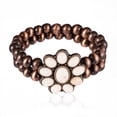 thumbnail image 1 of Pulsera Montana West Rustic Couture Bisutería Turquesa, 1 of 9