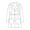 thumbnail image 4 of Panda Uniform lab coat women and lab coats | white lab coat women & doctor coat, 4 of 7