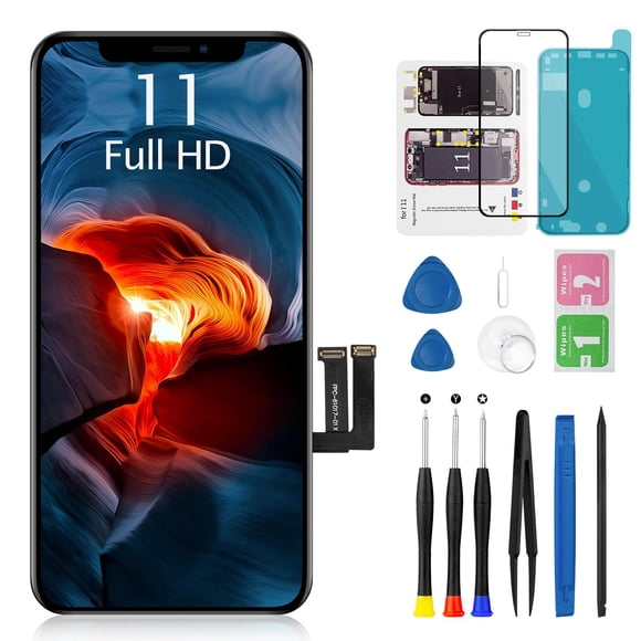 Reemplazo de pantalla Mrr.omw de 6.1 pulgadas Full HD 3D Touch para iPhone 11