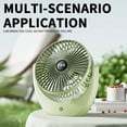 thumbnail image 7 of shyuyusa Oscillating Fan for Bedroom, 13 Inch Quiet Table Fans for Home Whole Room, Desk Air Circulator Fan with Remote, 120° Adjustable Tilt, 4 Speeds, 8H Timer, for Office Desktop, 7 of 7
