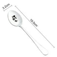thumbnail image 6 of Xinyolin Dad Gifts Ice Cream Spoon Stainless Steel Engraved Scoop for Men Father's Day Birthday Gift Funny Shovel Spoon, 6 of 8