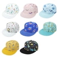 thumbnail image 2 of Kids dinosaur print Baseball Cap Outdoor Toddlers Hat Adjustable Trucker Cap Children Sun Hat For Boys Girls Ages 1-8 Years Old4-8 Years Gao Jinjia LED, 2 of 2