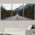 thumbnail image 2 of wall26 - 3 Piece Canvas Wall Art - Road in Mountain Area - Modern Home Art Stretched and Framed Ready to Hang - 16"x24"x3 Panels, 2 of 5