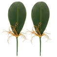 thumbnail image 1 of Miangastore 2 Pcs Feuilles de Simulation 11 x 3.5 x 0.4 Po pour Décoration Intérieure, 1 of 8