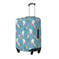 thumbnail image 2 of Xecao Rabbit And Balloon print Elastic Luggage Cover, with double-sided print , is perfect for travel, business, and daily use, 2 of 9
