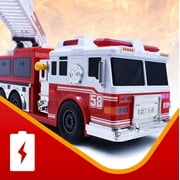Vebo Toddlers Kids Police & Fire Play Vehicles, Multicolor