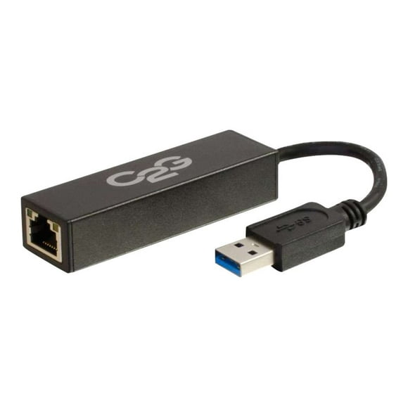 C2G USB to Gigabit Ethernet Adapter - Network adapter - USB 3.0 - Gigabit Ethernet - black