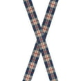 thumbnail image 3 of Suspender Store Plaid Suspenders - 1-Inch Wide Elastic - Sewn X-Back - Clip - 6 Colors & 2 Sizes, 3 of 4