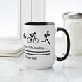 thumbnail image 4 of CafePress - Triathlon Skills Loading. - 15 oz Ceramic Large White Novelty Mug, 4 of 4