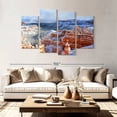 thumbnail image 2 of Elephant Stock Winter In Bryce Canyon Wall Art - Horizontal Multi Panel Canvas - Living Room Wall Decor - Nature Multi Panel - Purple And Orange Decor - 84" x 54", 2 of 8