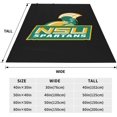 thumbnail image 5 of Norfolk A State University Blanket Large Luxury Fleece Soft Anti-Static Anti-Pilling Flannel Bed Blanket, 5 of 6