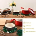 thumbnail image 6 of Christmas 2 Pack Pot Holders Trivets, Heat Resistant Hot Pads for Kitchen Table Decoration Trivets for Hot Dishes/Pot/Bowl/Teapot/Kitchen Hot Pads Trivets, 7" + 9.45", 6 of 7