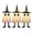 White, variant on Set Of 3 Halloween Hanging Halloween Decorations Outdoor Hanging With Witch Hat Glowing Witch Hat Lights Halloween For Yard Patio Garden Tree Outside Sunset Lights for Boys String of Lights Battery