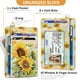 thumbnail image 4 of Tarjetero Yonlevres Sunflower de piel con bloqueo RFID, 4 of 6