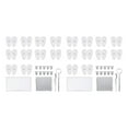 thumbnail image 4 of Sonducket Almohadillas de silicona para la nariz con pinzas, tornillos, accesorios para gafas, juego de almohadillas para la nariz universales A5 Almohadillas nasales Longitud 13 mm 2piezas, 4 of 6