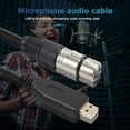thumbnail image 4 of Kuymtek Cable de micrófono USB Adaptador de cable de audio USB macho a XLR hembra de 3 pines (2 m) Kuymtek Componentes de la computadora, 4 of 9