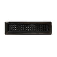 thumbnail image 3 of Decor Grates 2x12 Oriental Floor Register Vent Cover, Adjustable Airflow Control, Rubbed Bronze (AJH212-RB), 3 of 7