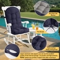 thumbnail image 5 of Btomtd Chair Cushion 44x19x4High Back Rocking Chair Cushion Non- Thick Waterproof Patio Chair Cushions For Outdoor Indoor, 5 of 5