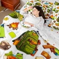 thumbnail image 3 of Erosebridal Teens Adventure Camping Accessories Twin Bedding Sets 7-Piece,Funny Food Bedding Comforter Set for Boys Girls,Breathable Home Decor, 3 of 6