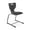 Black, variant on MooreCo Hierarchy Plastic Classroom Chair (Set of 5)