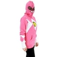 thumbnail image 2 of Power Rangers I Am Pink Ranger Full Zip Costume Hoodie Sweatshirt, 2 of 2