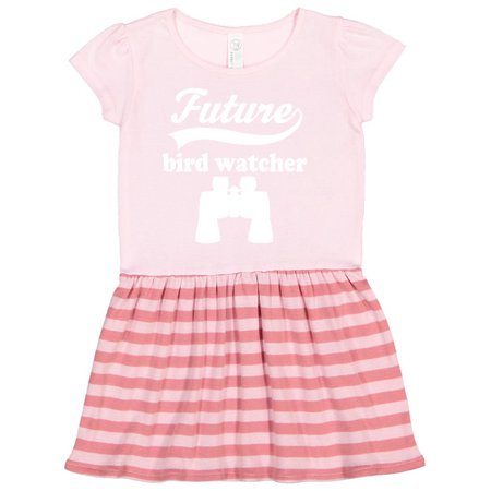 

Inktastic Future Bird Watcher Childs Gift Toddler Girl Dress