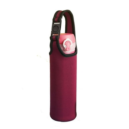 

Useful Sport Camping Accessories Pouch Insulat Bag Vacuum Cup Sleeve Water Bottle Case Water Bottle Cover Cup Sleeve WINE RED