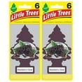 thumbnail image 3 of LITTLE TREES Car Air Freshener Hanging Tree Provides Long Lasting Scent for Auto or Home. Blackberry Clove, 24 Count, (4) 6-Packs, 3 of 3