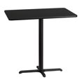 thumbnail image 1 of Bowery Hill 30" x 42" Table de Bar en Noir, 1 of 2