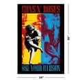 thumbnail image 2 of Guns N' Roses - Music Poster / Print (Use Your Illusion I & II) (Black Poster Hanger), 2 of 7