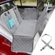 thumbnail image 2 of Funda impermeable para asiento de coche para perros Asiento trasero a prueba gris Zulema Cubierta de asiento de coche de perros, 2 of 8