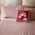 thumbnail image 5 of 3drose, This Baja Bug Is Racing and Jumping Off Road, Featured on a Red Warning Sign, 16x16 inch Pillow Case, 5 of 5